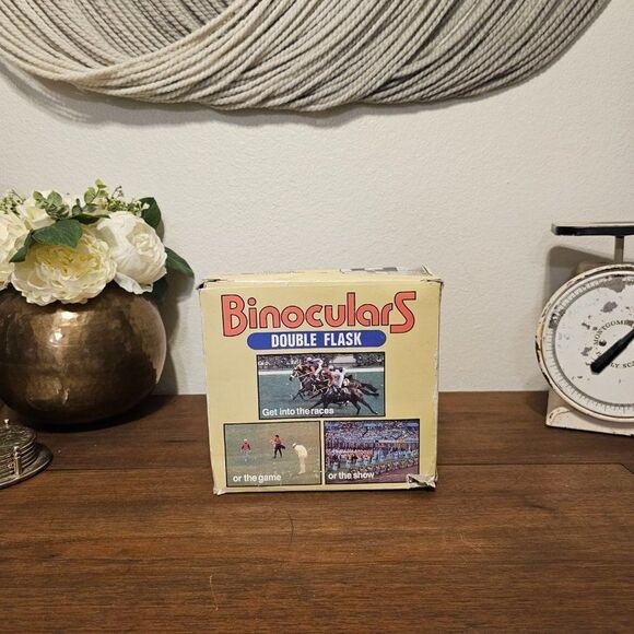 Vintage Binoculars Double Flask - Picture 2 of 4